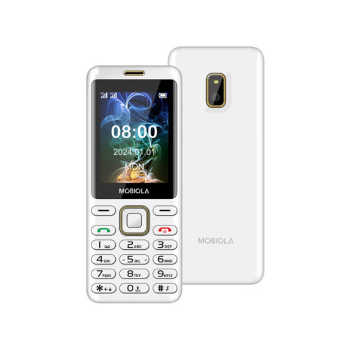 TELEFON GSM MOBIOLA DLA SENIORA MB2400 2G BIAŁY 8594203271487