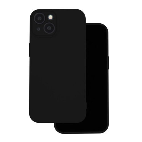 NAKŁADKA SILICONE CASE DO IPHONE 13 MINI CZARNY ETUI BACK COVER 5900495931986