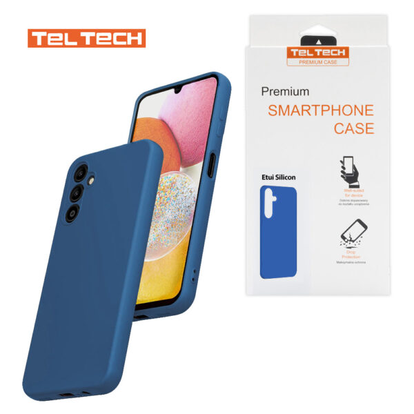 TELTECH NAKŁADKA SILICON CASE DO SAMSUNG GALAXY S25 ULTRA NIEBIESKA 5904238720653
