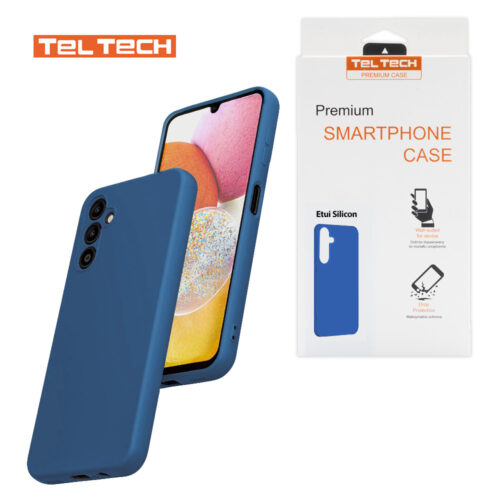 TELTECH NAKŁADKA SILICON CASE DO SAMSUNG S24 FE NIEBIESKI 5904238720714