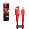 SOMOSTEL KABEL USB MICRO USB 3.6A CZERWONY QC 3.0 1M  SMS-BW06 5902012966723