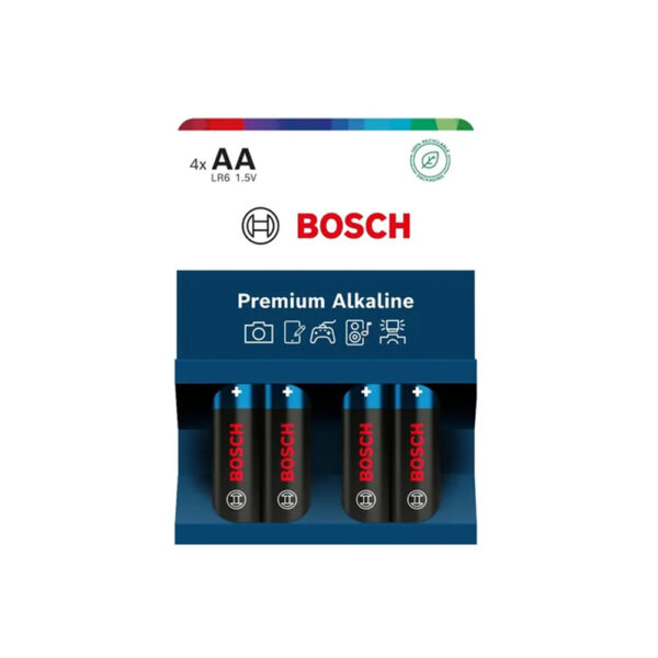 BATERIA BOSCH 4SZT AA PREMIUM ALKALINE LR6PA4B/00 8594162800049