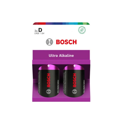 BATERIA BOSCH 2SZT D ULTRA ALKALINE LR20UA2B/00 8594162800117