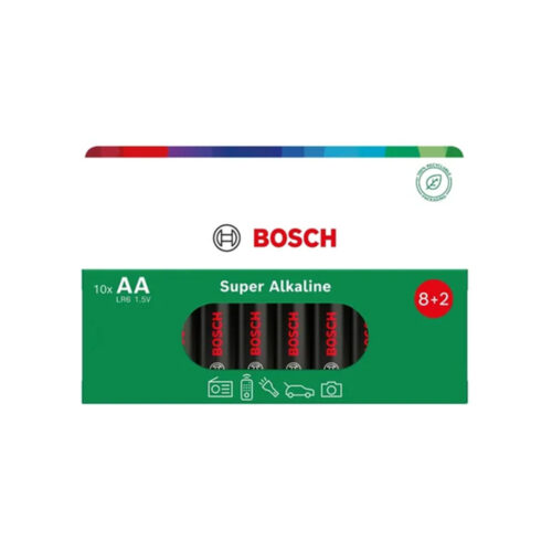 BATERIA BOSCH  10SZT AA SUPER ALKALINE LR6SA10B/00 8594162800223