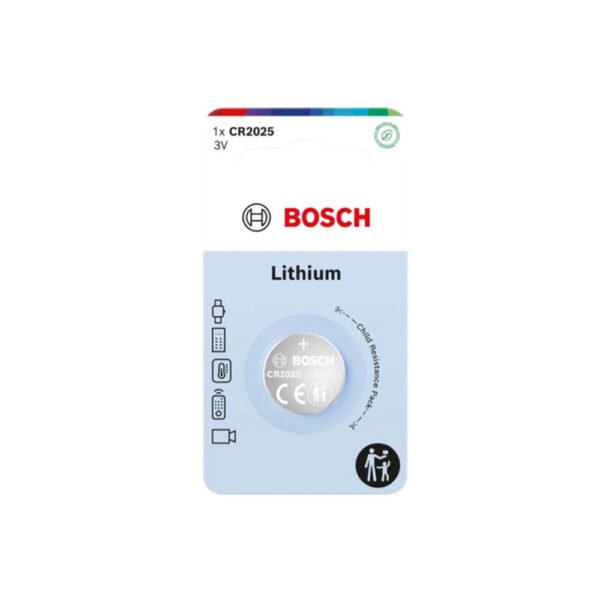 BATERIA BOSCH  1SZT CR2025 LITHIUM CR2025B1/00 8594162800414