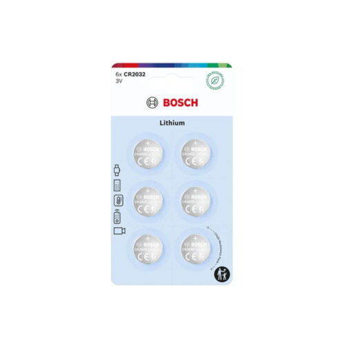 BATERIA BOSCH  6SZT CR2032 LITHIUM CR2032B6/00 8594162800452