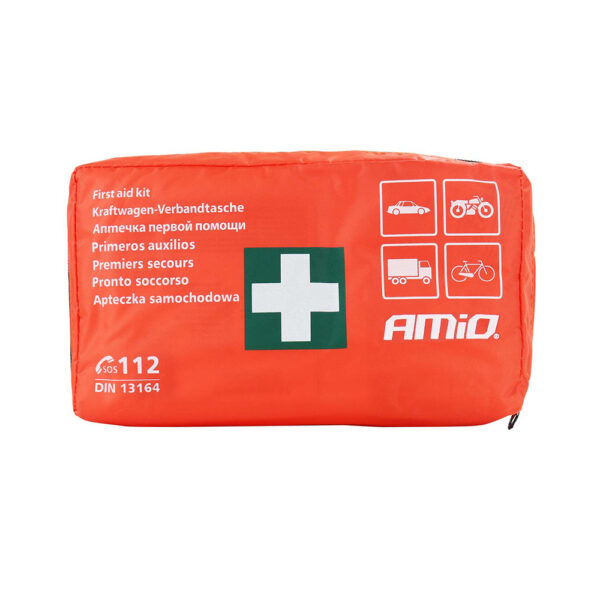 APTECZKA SAMOCHODOWA PIERWSZEJ POMOCY DIN 13164 AMIO-02396 5903293023969