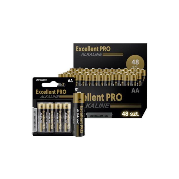 BATERIA ALKAICZNA LR6 AA  EXCELLENT PRO 1,5V op.48SZT. 5904238722053