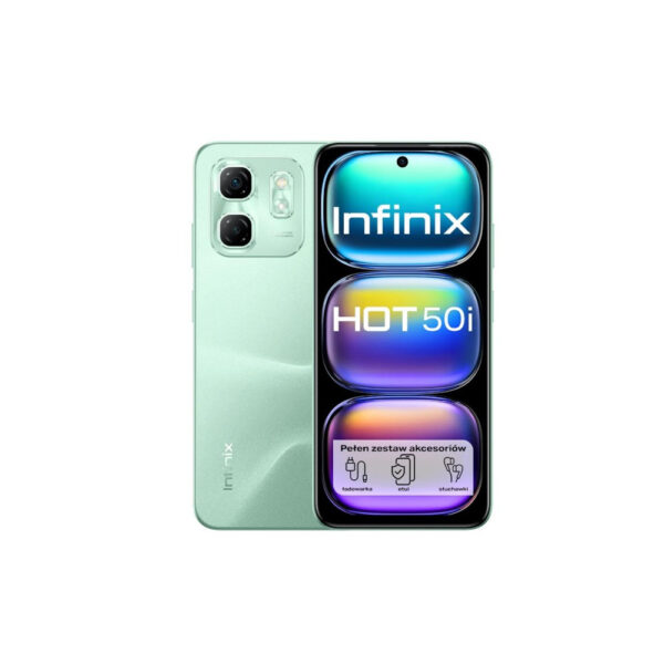 INFINIX SMARTFON TELEFON HOT50i 4/128 GB ZIELONY 4894947049781