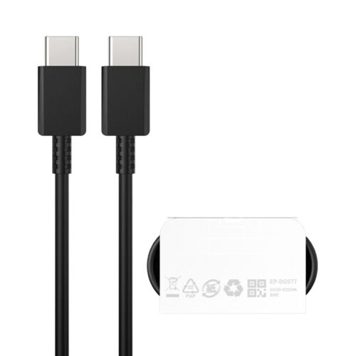 SAMSUNG KABEL USB TYP-C PD CZARNY 5A EP-DN975 5904238722060
