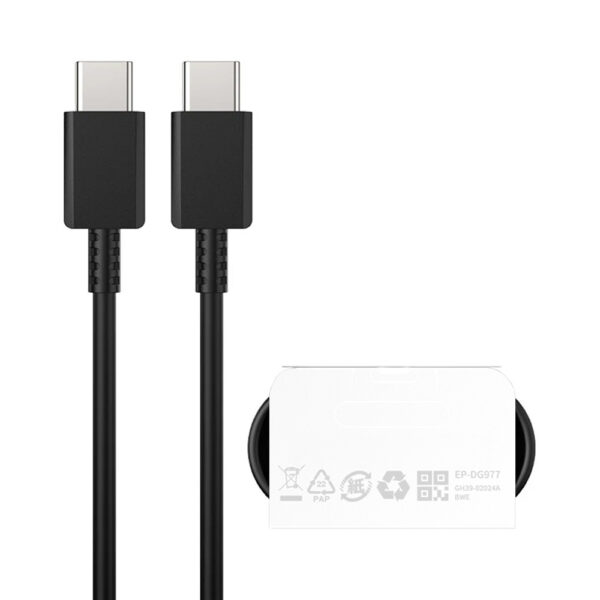SAMSUNG KABEL USB TYP-C PD CZARNY 5A EP-DN975 5904238722060