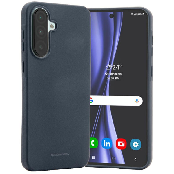 MERCURY ETUI CASE SOFT DO SAMSUNG GALAXY A56 NAKŁADKA GRANATOWY 8800299643566