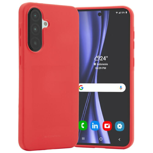 MERCURY ETUI CASE SOFT DO SAMSUNG GALAXY A56 NAKŁADKA CZERWONY 8800299643603