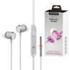 SŁUCHAWKI UNIWERSALNE SOMOSTEL 3,5 CALA SREBRNE DOUSZNE SCJ03S AUTENTIC SOUND SMS-CS03 5902012966976