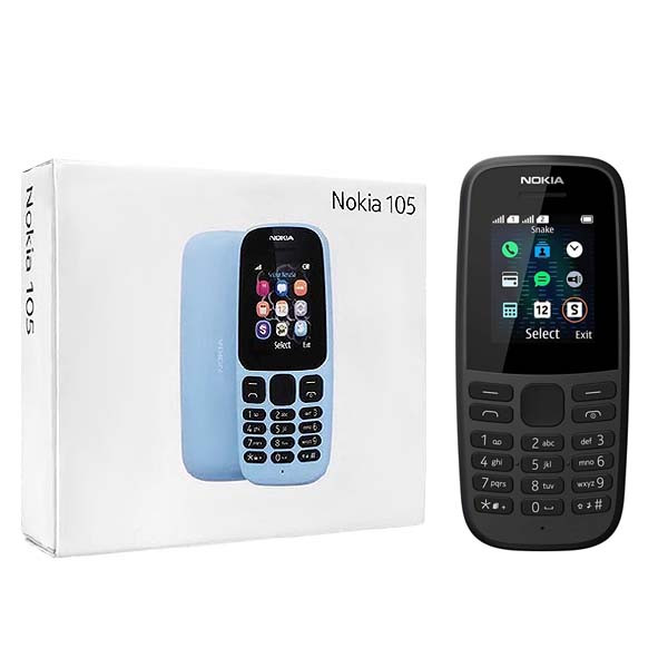 TELEFON GSM NOKIA 105 2019 CZARNY PO ZWROCIE / UŻYWANY