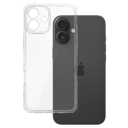 ETUI ANTISHOCK 1,5MM DO IPHONE 16 PRZEŹROCZYSTY NAKŁADKA PLECKI TRANSPARENT BACK CASE 5900217429548