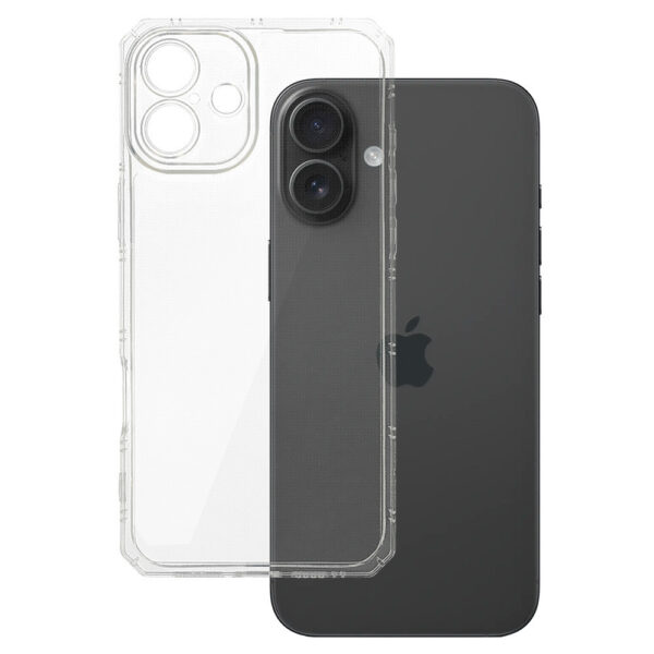 ETUI ANTISHOCK 1,5MM DO IPHONE 16 PRZEŹROCZYSTY NAKŁADKA PLECKI TRANSPARENT BACK CASE 5900217429548