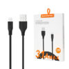KABEL USB IPHONE 3.1A SOMOSTEL CZARNY 3100mAh QUICK CHARGER QC 3.0 2M POWERLINE SMS-BT02 5902012967508
