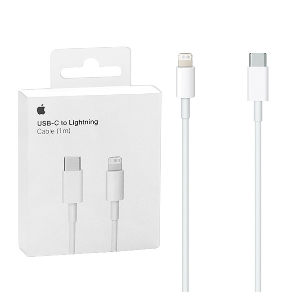 APPE KABEL USB TYP-C - LIGHTNING 1M BOX MK0X2AM/A MQGJ2ZM/A 190199370388