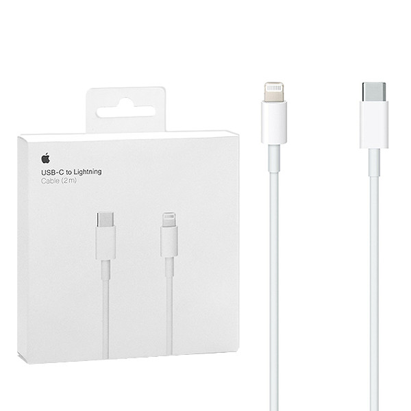 APPE KABEL USB  TYP-C - LIGHTNING 2M DO IPHONE BOX  MKQ42AM/A 888462496988