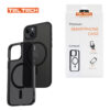 TELTECH MAGSAFE CASE DO IPHONE 13/14 ETUI NAKŁADKA FUTERAŁ CZARNY 5904238716069