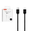 KABEL USB IPHONE DO TYP-C 5A 20W SOMOSTEL CZARNY 5000mAh POWER DELIVERY 1.2M PD SMS-BT10 FAST USB-C 5902012968581
