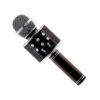 ECOBOX MIKROFON KARAOKE CZARNY BEZPRZEWODOWY Z WBUDOWANYM GŁOŚNIKIEM