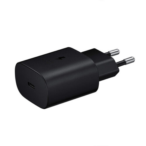 SAMSUNG ŁADOWARKA SIECIOWA TYP-C PD CZARNA  EP-TA800 3A 25W