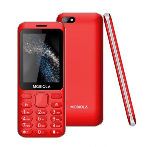 TELEFON GSM MOBIOLA MB3200i 2G CZERWONY TELEFON KLASYCZNY DLA SENIORA 8595657400270