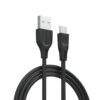 KABEL USB MICRO SOMOSTEL 30W CZARNY QUICK CHARGE SMS-A89 1m 5904238721674
