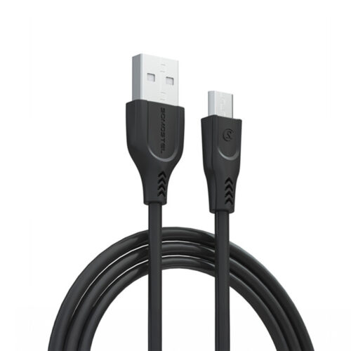 KABEL USB MICRO SOMOSTEL 30W CZARNY QUICK CHARGE SMS-A89 1m 5904238721674