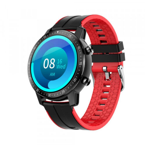 ZEGAREK SPORTOWY SMARTWATCH CZARNY CZERWONY SENBONO S30 5902012969496