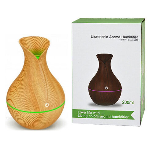 DYFUZOR ZAPACHOWY - NAWILŻACZ ULTRADZWIĘKOWY JASNE DREWNO WSEL 5904238705551