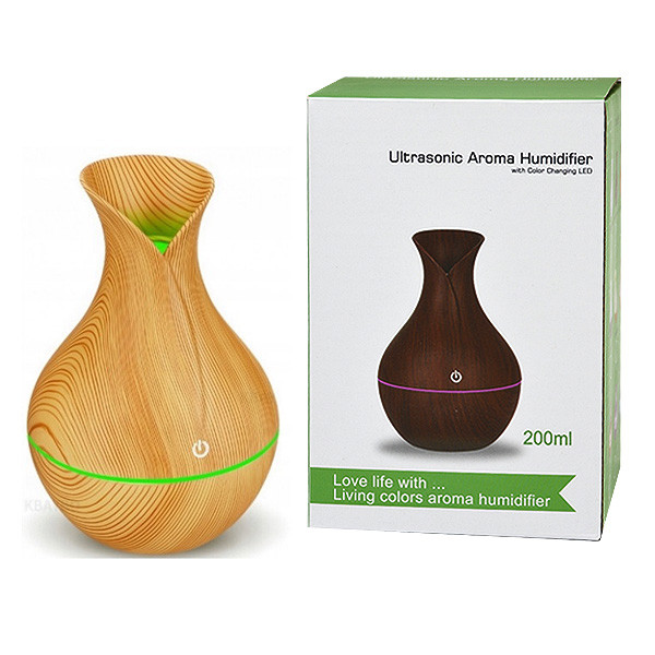 DYFUZOR ZAPACHOWY - NAWILŻACZ ULTRADZWIĘKOWY JASNE DREWNO WSEL 5904238705551
