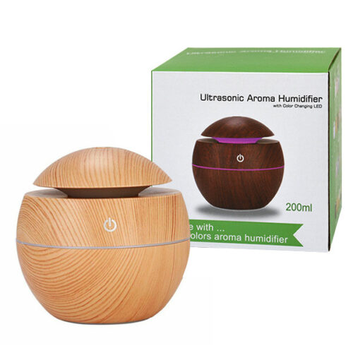 DYFUZOR ZAPACHOWY - NAWILŻACZ ULTRADZWIĘKOWY JASNE DREWNO WSEL 5904238705575
