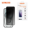 TELTECH PREMIUM SZKŁO HARTOWANE PRIVACY ZACIEMNIAJĄCE IPHONE 15 PRO 5904238716120