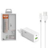ŁADOWARKA SIECIOWA 36W + KABEL IPHONE  BIAŁA SOMOSTEL POWER DELIVERY SMS-A80 PD