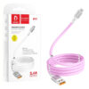 KABEL USB TYP-C DENMEN RÓŻOWY D11T MAGNETYCZNY 6973224871883