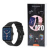 ZEGAREK SPORTOWY SMARTWATCH SENBONO LADY Y20 CZARNY 5904238703151