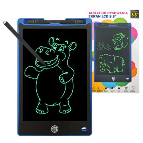 TRUSTY TABLET DO RYSOWANIA 8,8 CALA + RYSIK GRAFICZNY NIEBIESKI 5904238701263