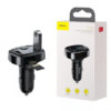 TRANSMITER FM BLUETOOTH BASEUS + ŁADOWARKA 2,1A ZESTAW GŁOŚNOMÓWIĄCY 2XUSB MICROSD CCTM-01 6932172626976