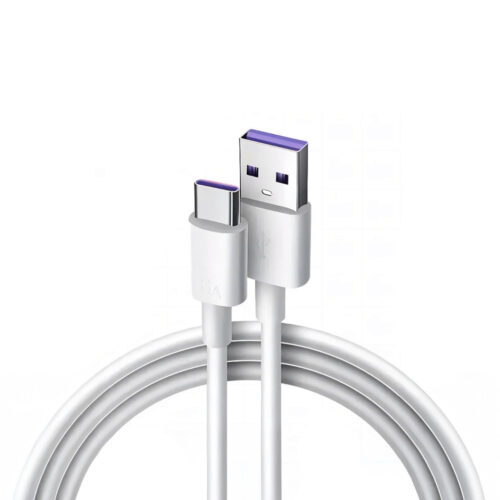 ECONOMY KABEL USB DO TYP-C 5A 100W 2M BIAŁY USB3.0 5904238720011