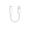ECONOMY ADAPTER LIGHTNING DO MINI JACK 3,5MM IPHONE PRZEJŚCIÓWKA BIAŁY J-002 BT 5904238704370
