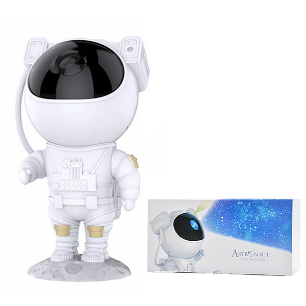 ECOBOX LAMPKA NOCNA LED PROJEKTOER GWIAZD ASTRONAUTA  V1
