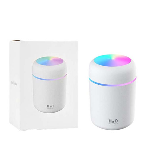 DYFUZOR ZAPACHOWY - NAWILŻACZ ULTRADZWIĘKOWY LED WHITE H2O 5904238705889