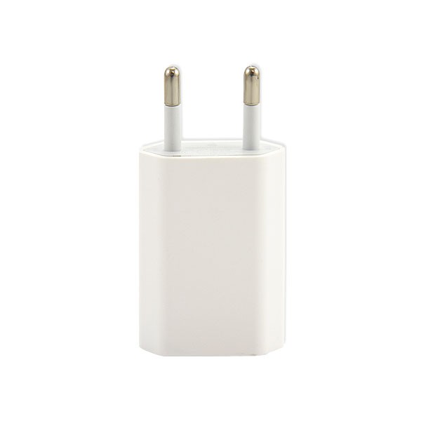 ŁADOWARKA SIECIOWA  USB 1A BIAŁA IPHONE 5W 1000mA APPE 5904238708132