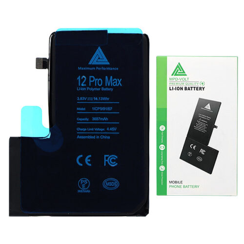 BATERIA DO IPHONE 12 PRO MAX CRACKED BMS 3687mAh 5905943506853