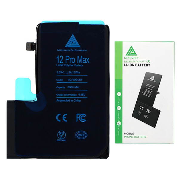 BATERIA DO IPHONE 12 PRO MAX CRACKED BMS 3687mAh 5905943506853