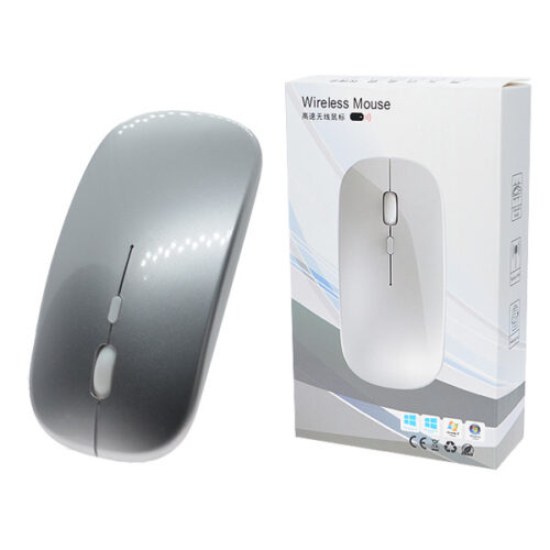 MYSZ OPTYCZNA BEZPRZEWODOWA TRUSTY 4D SLIMFIT SRBRNY HQ 5904238703649