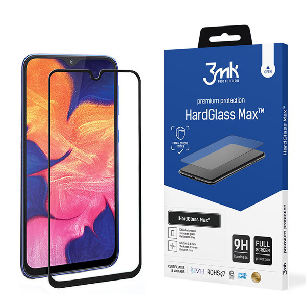 SZKŁO 3MK HARDGLASS MAX HUAWEI P40 PRO CZARNY 5903108229357